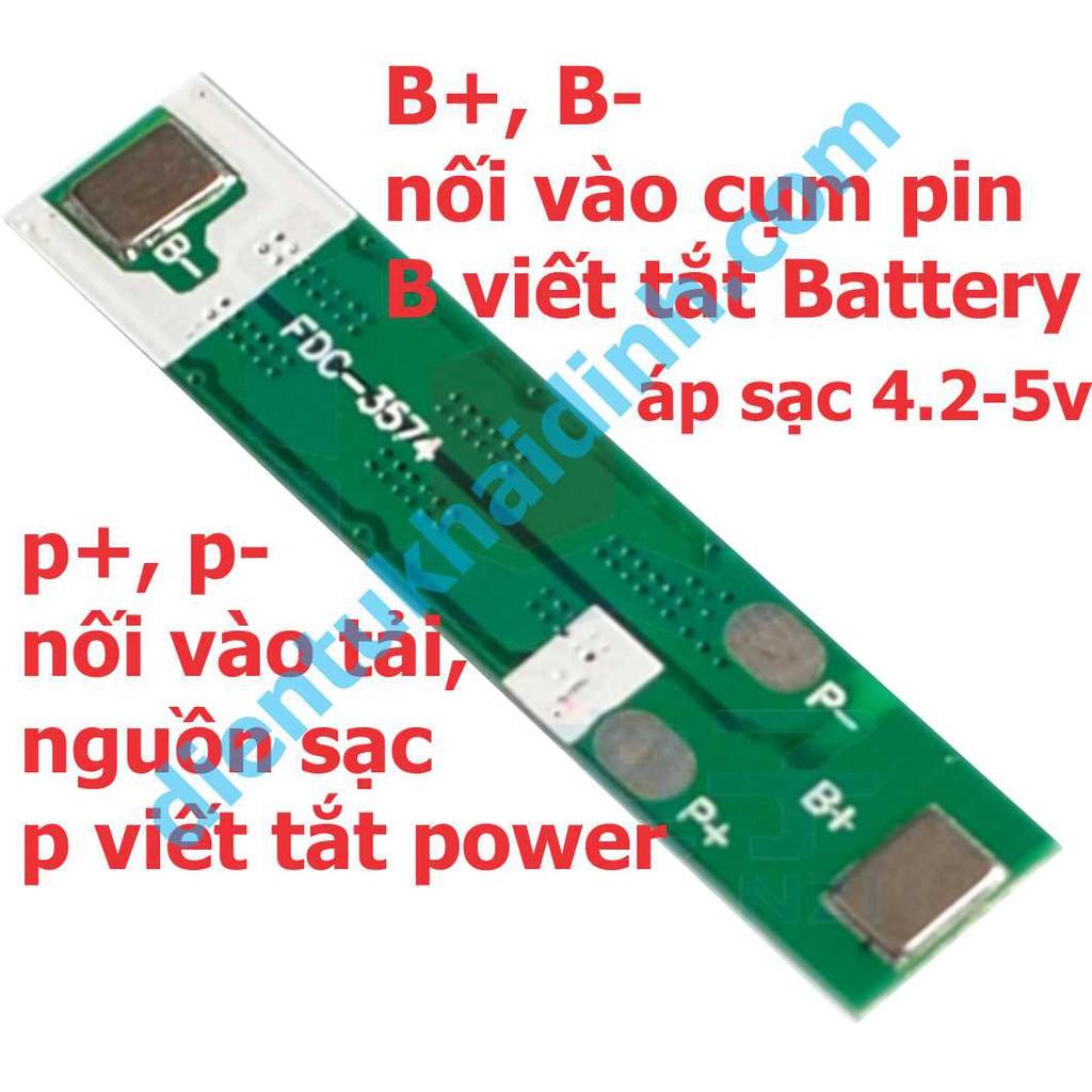 module SẠC, bảo vệ quá tải pin 18650 max 6 viên 3.7V-4.2v 15A, làm pin dự phòng kde3782