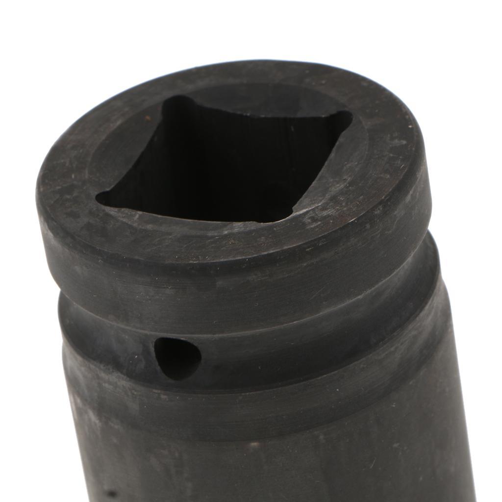 80mm Length 1-inch Square Drive 33mm 6-Point Impact Socket