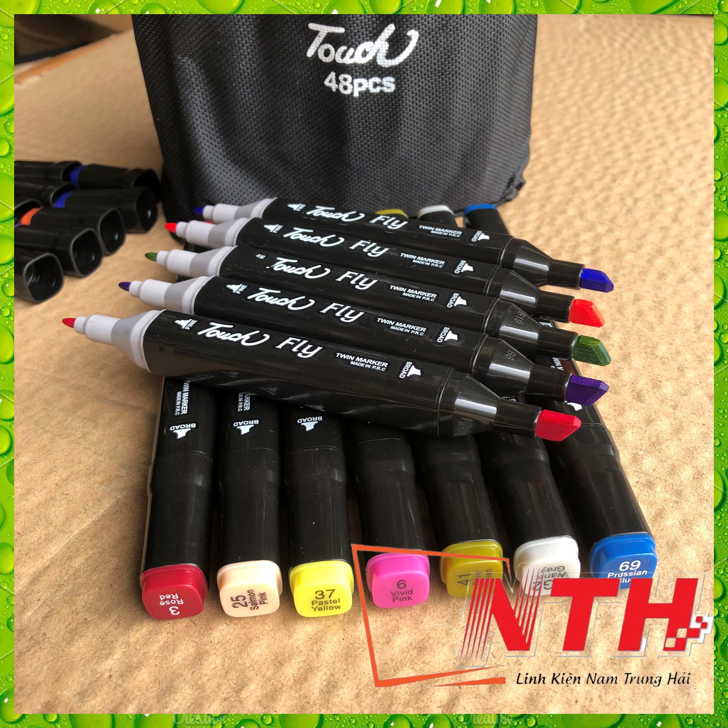 BÚT DẠ 48 CÂY KÈM TÚI TOUCH