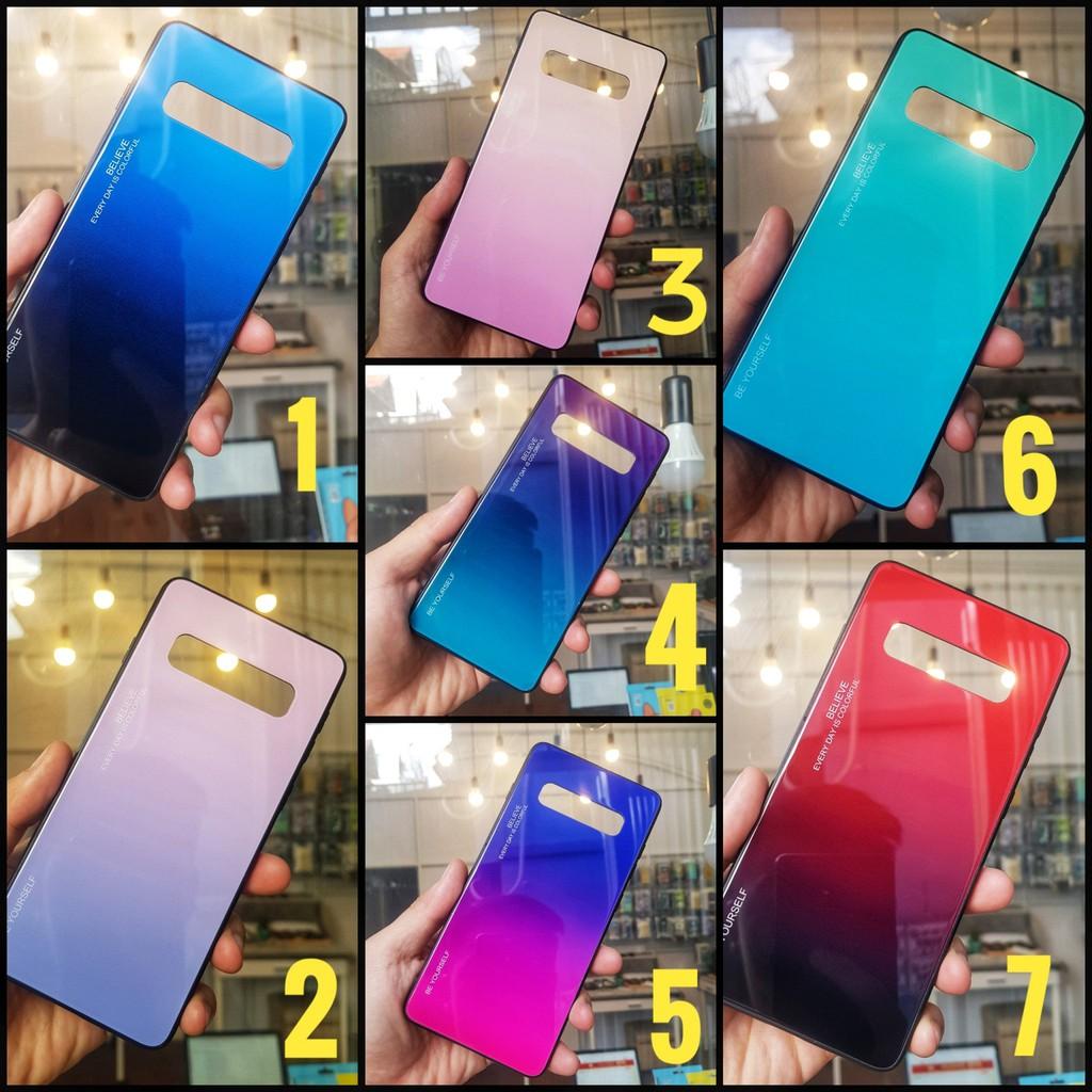 Ốp lưng kính Cho Dòng samsung galaxy S10 / S10+