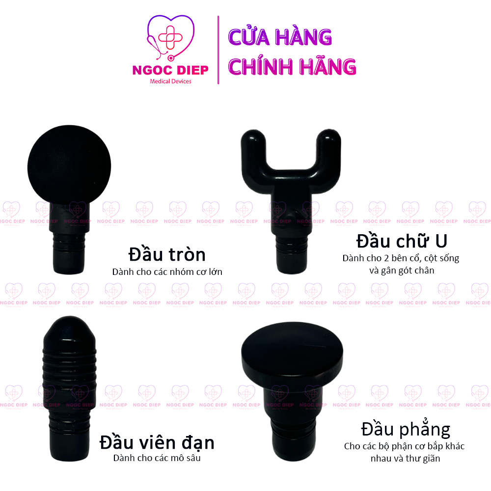 Máy Massage Cầm Tay Toàn Thân 6 Cấp Độ OROMI ORM-677 - Chuyên Sâu Vai Lưng, Giảm Đau Cơ - Chính Hãng