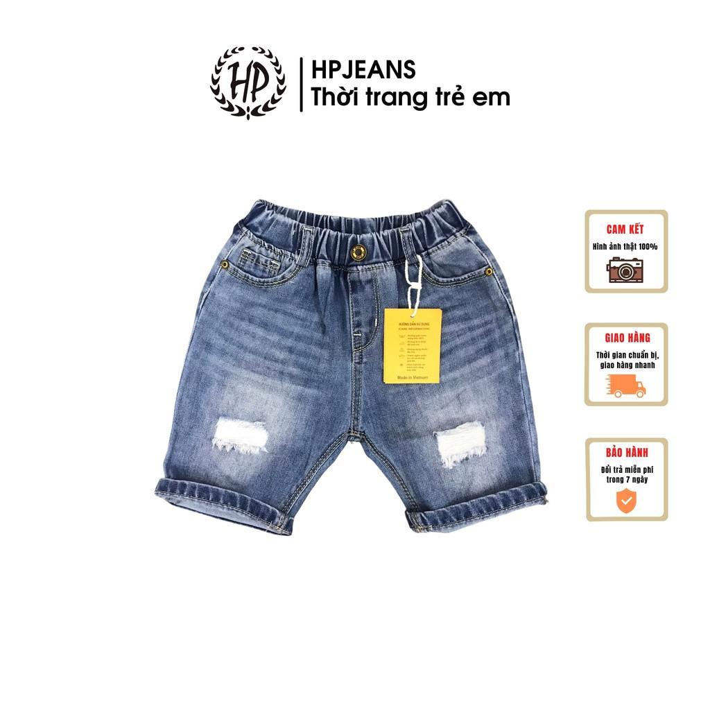 Quần Jean Bé Trai HPJEANS121 Quần Bò Bé Trai HP Jeans Chất Liệu 100% Cotton Cao Cấp Cho Các Bé Từ 3 Đến 5 Tuổi