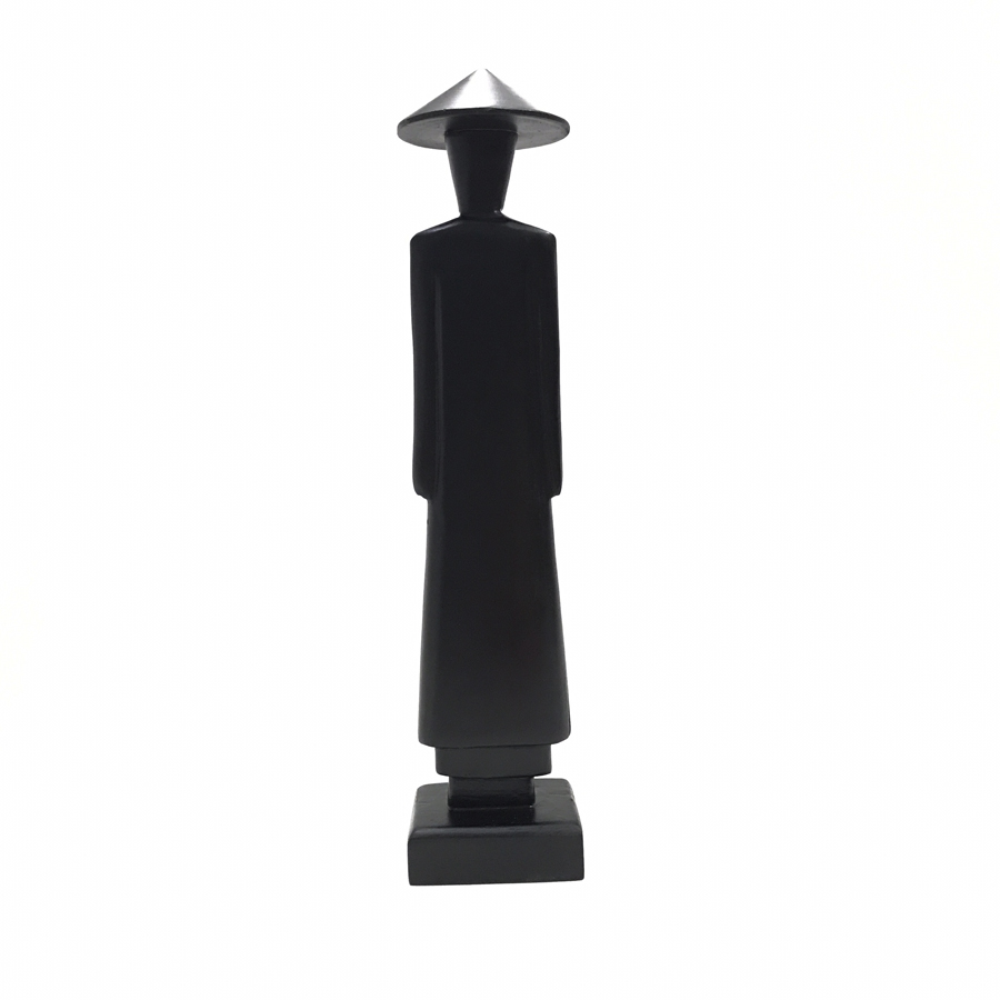Tượng Gỗ Miss Việt Nam - Cao 25cm - Gỗ Đen