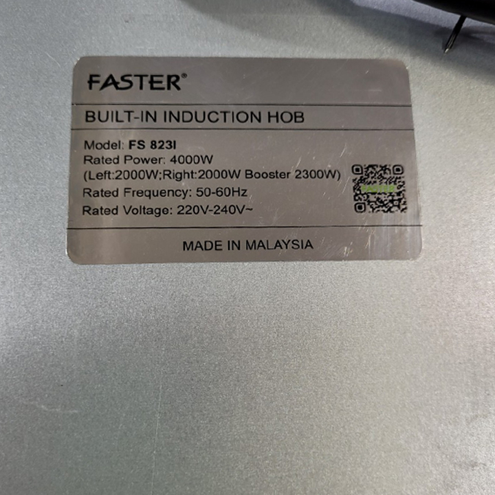 Bếp từ đôi Faster FS-823I- Made in malaysia - Hàng chính hãng