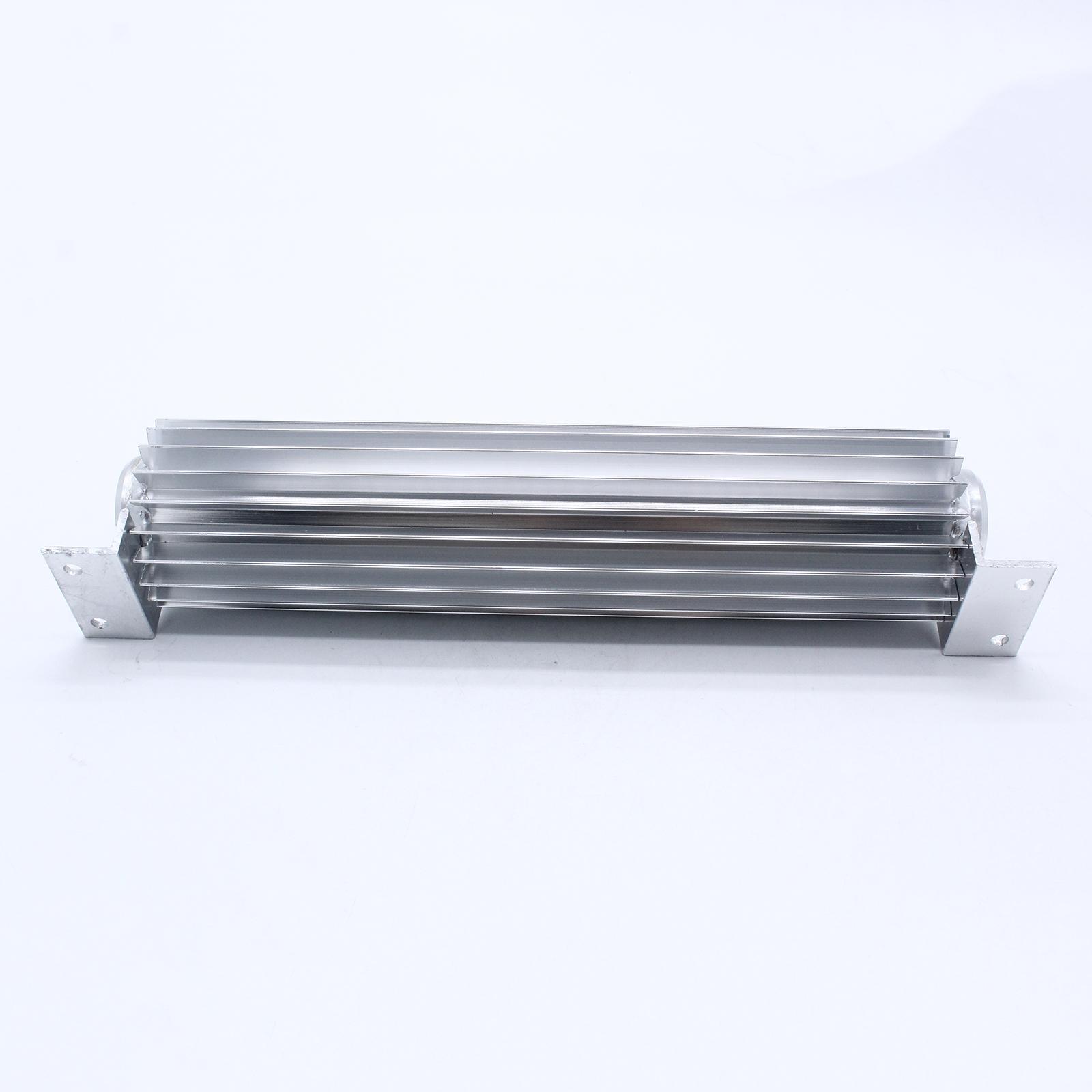 Transmission Oil Cooler Car Parts Dual-Hole Aluminum 12" Finned Universal