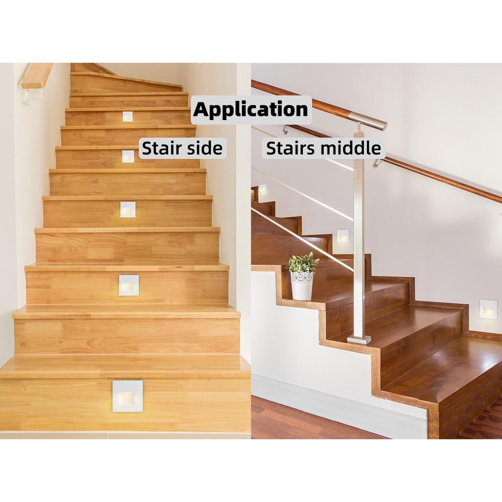 Đèn LED Gắn Tường Cảm Biến Chuyển Động PIR 86 Cho Cầu Thang/Hành Lang/Phòng Ngủ/Khách Sạn