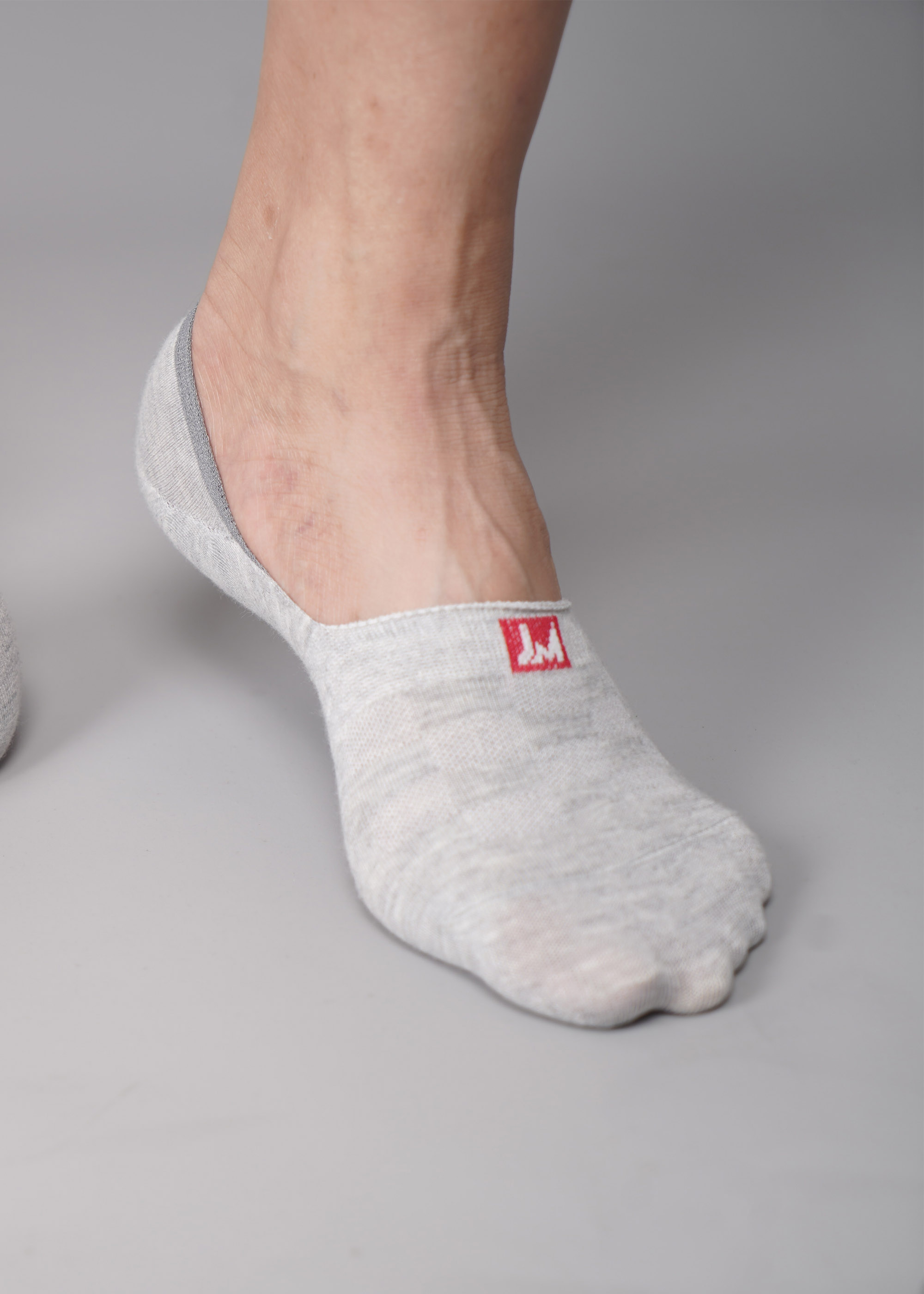 Combo 5 Đôi Tất Vớ Lười Nam, Sợi Cotton Cao Cấp Kháng Khuẩn, Chống Hôi, Silicon Chống Tụt Gót Chân - JM - MM