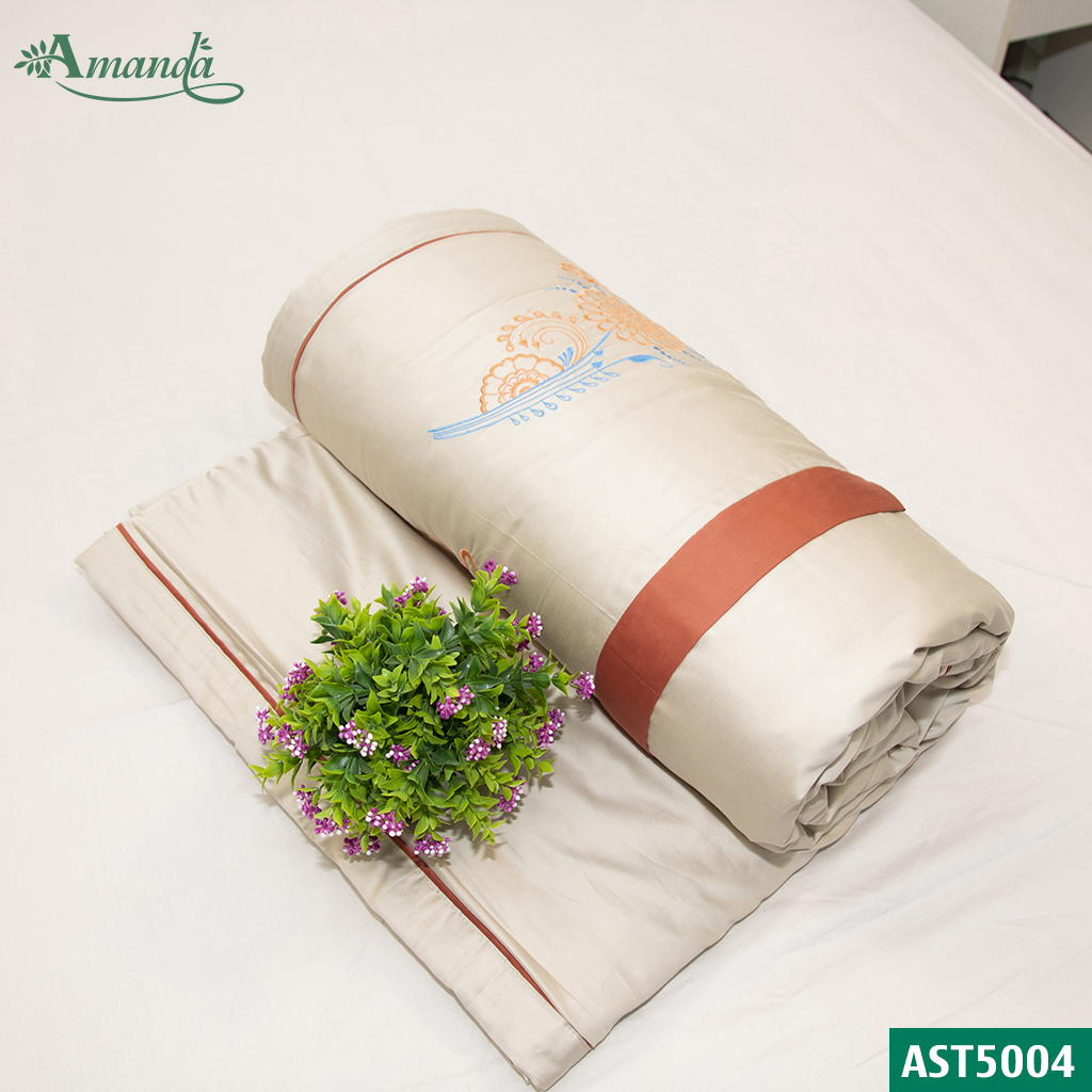 Mền hè cotton Hàn Quốc mát mịn không xù lông kích thước 2mx2m2 Amanda