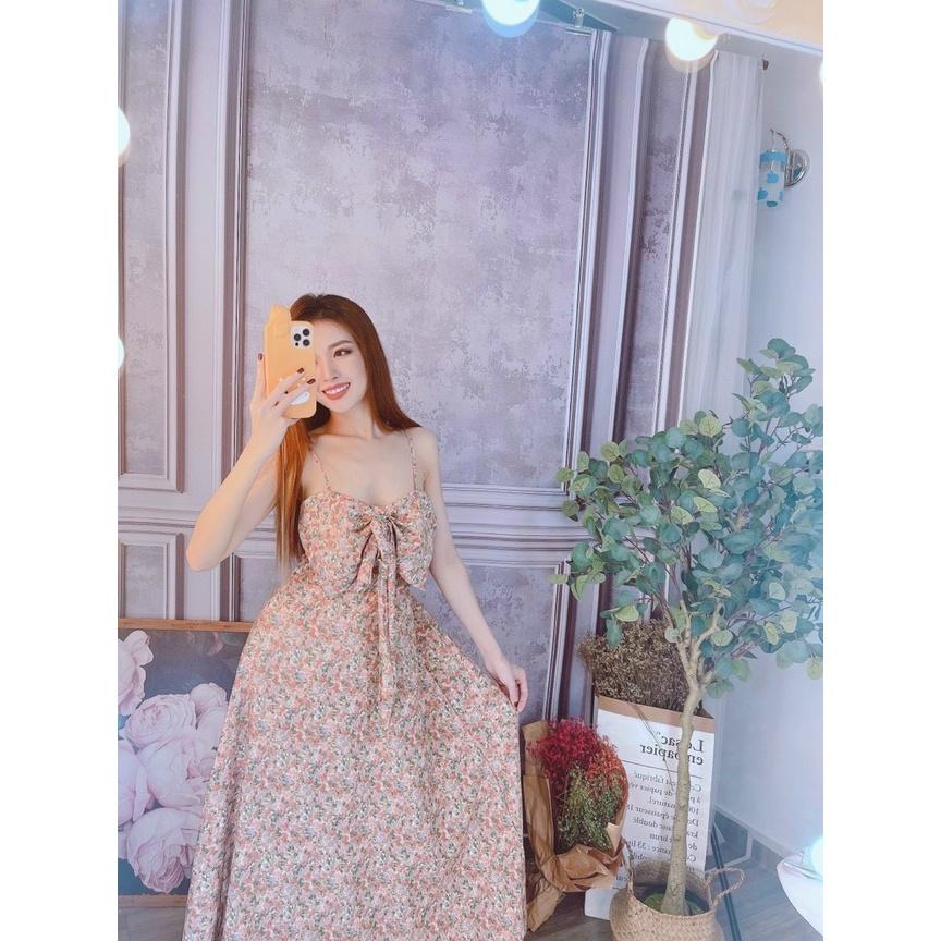 Đầm Xòe Maxi Y HÌNH tôn dáng siêu sang trọng cho các nàng