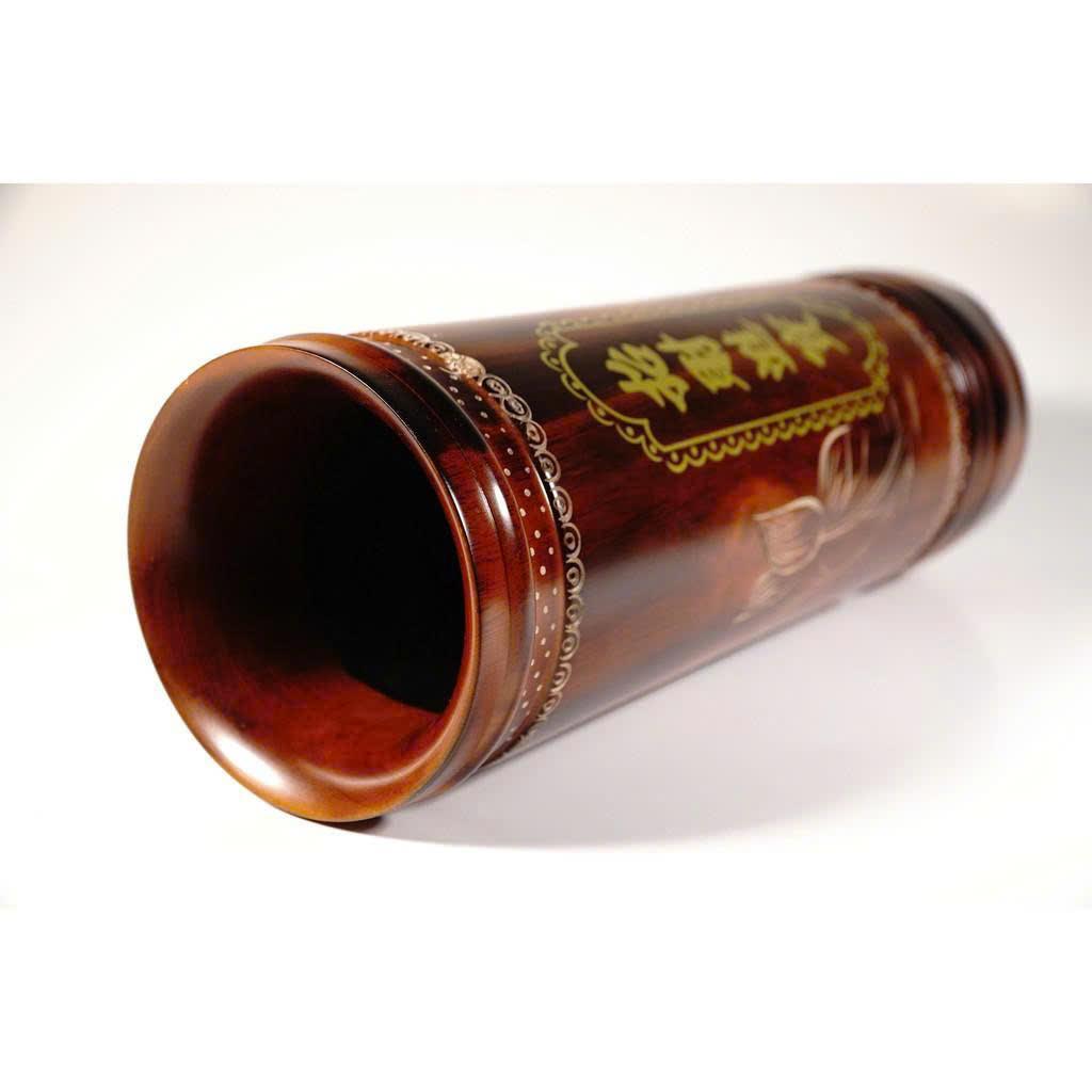 Ống đựng nhang bằng gỗ hoạ tiết nhiều size,Bình ống đựng nhang bằng gỗ