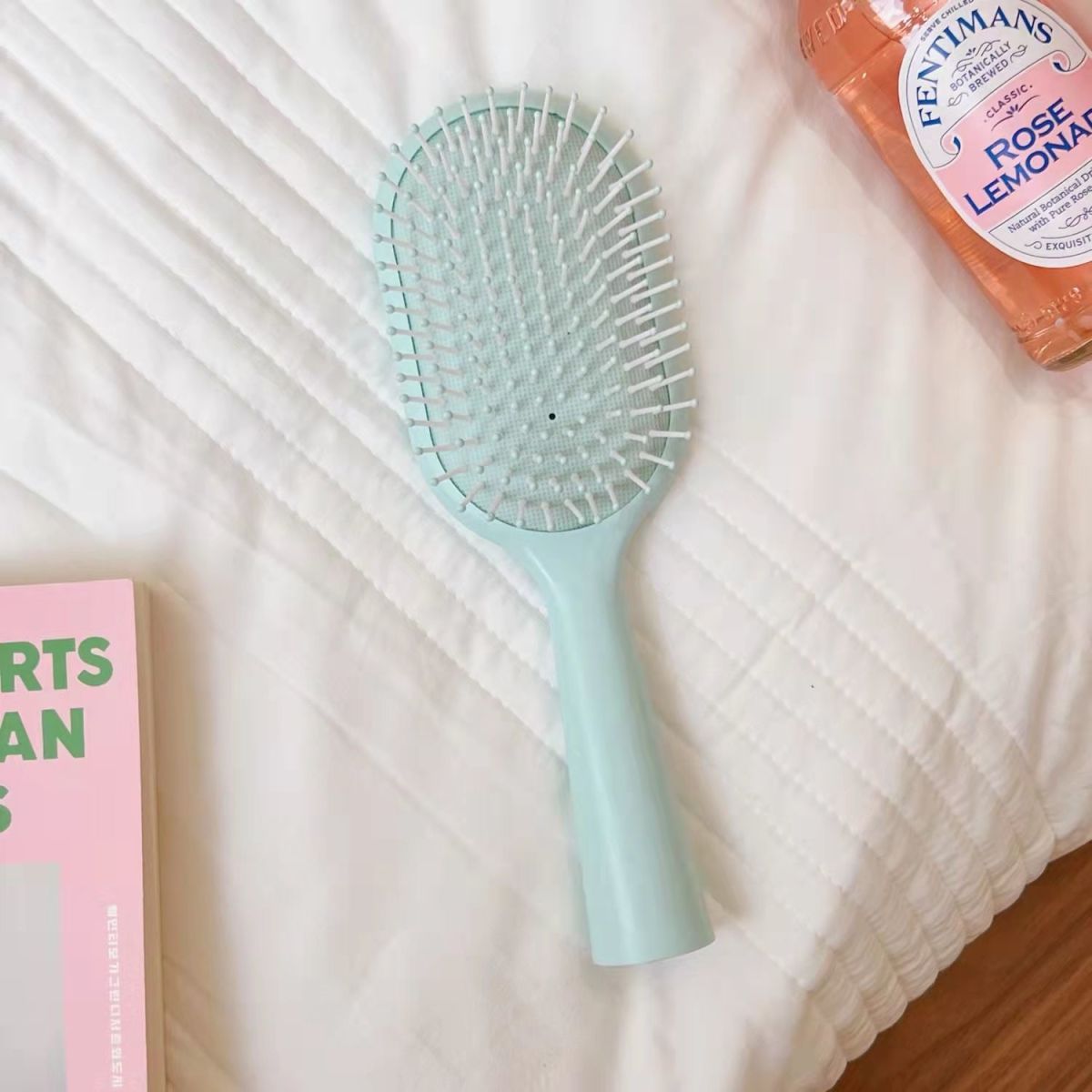 Lược Chải Tóc Gỡ Rối Chống Tĩnh Điện Massage Da Đầu, Giảm Rụng Tóc ( Giao màu ngẫu nhiên) - HENRYSA