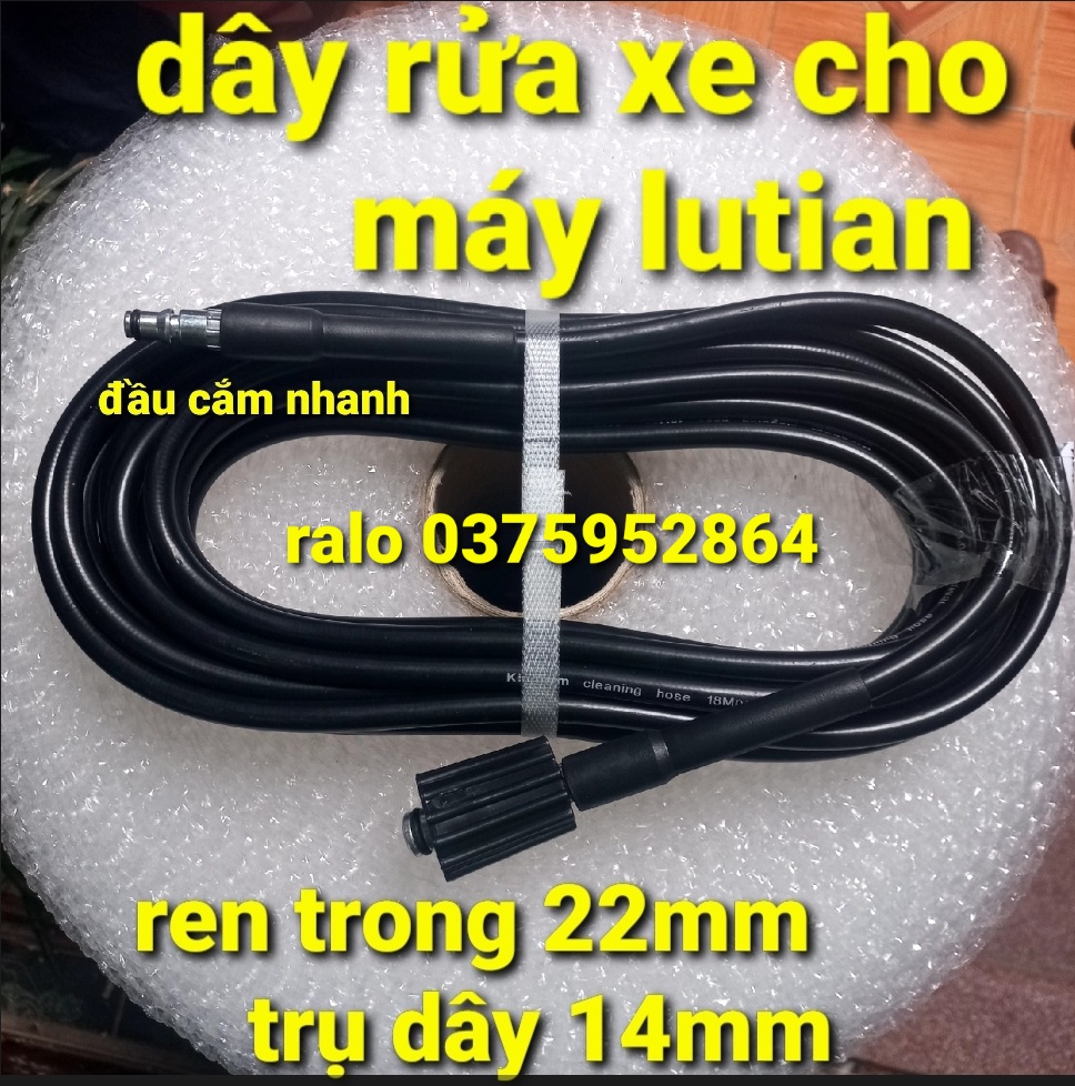 Dây rửa xe cho máy lutian