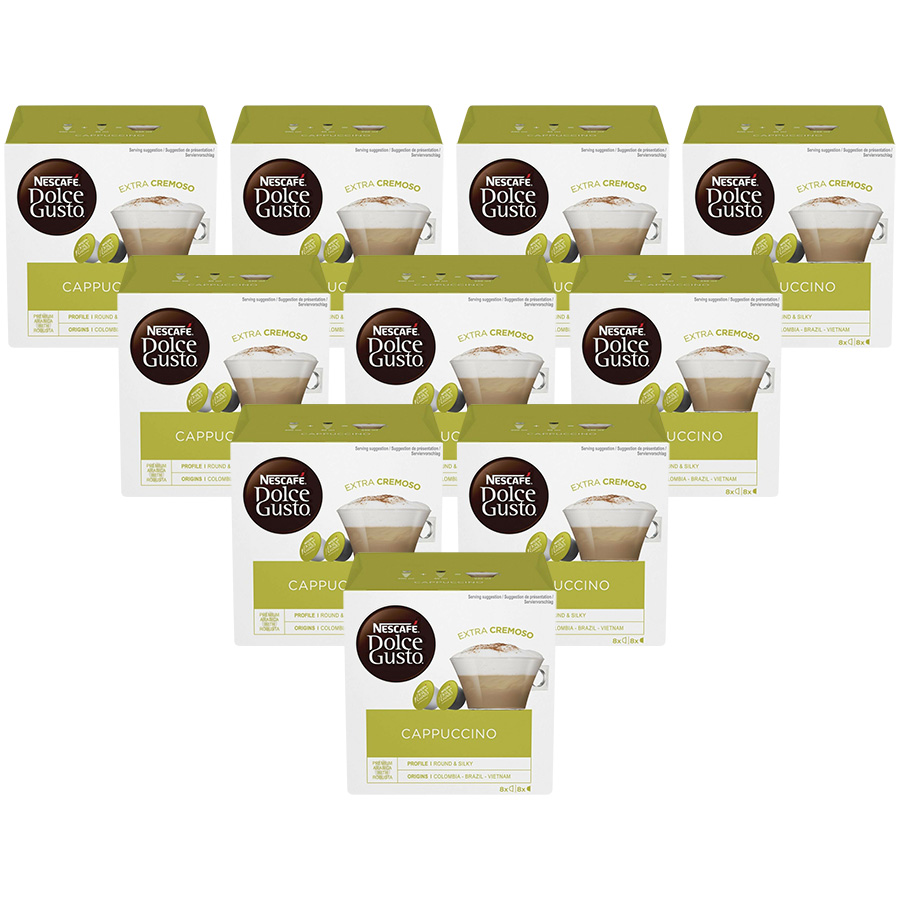 Combo 10 Hộp Viên Nén Nescafe Dolce Gusto Vị Ngẫu Nhiên (Hộp/ 16 Viên)