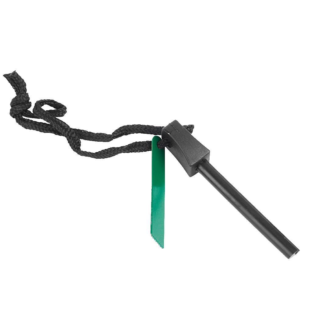 Magnesium Rod Fire Flint Spark Fire Starter with Iron Scraper Emergency Survival Kit