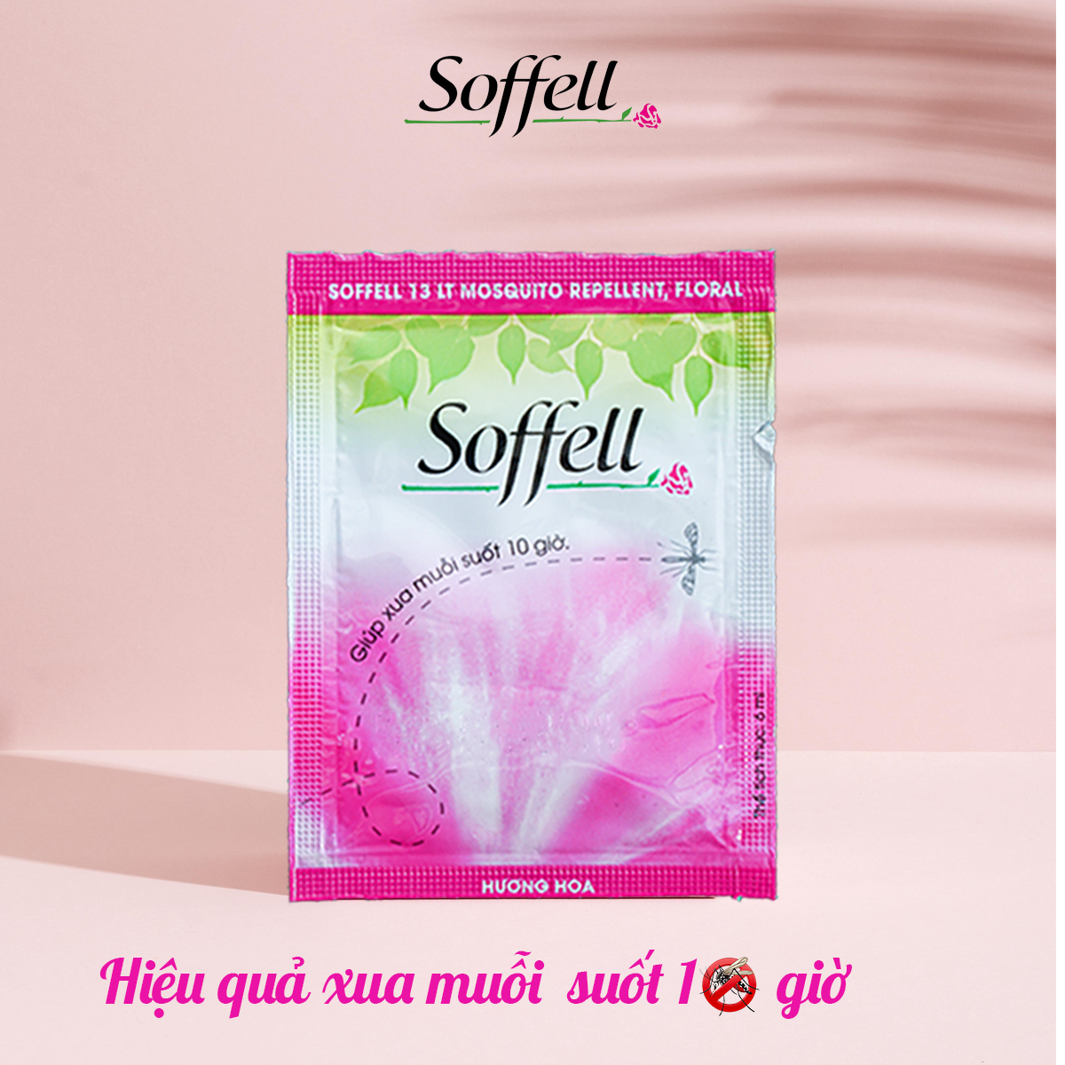 KEM XUA MUỖI SOFFELL - DẠNG GÓI - 6ML