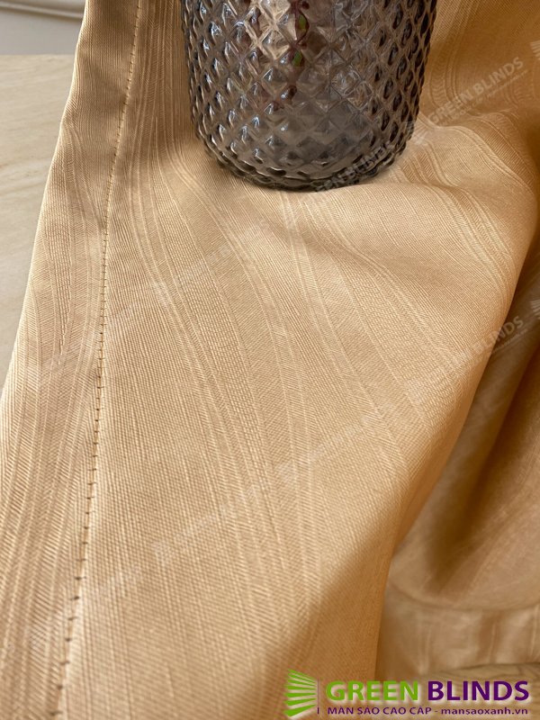 [RÈM CỬA SỔ - CỬA CHÍNH ] Rèm vải màu VÀNG ĐỒNG SANG TRỌNG - ( sản phẩm như hình 100%)