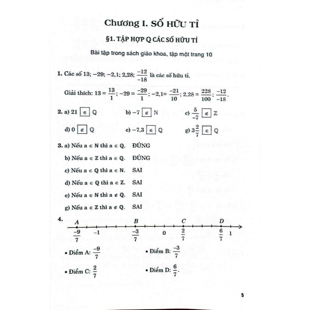 Sách-Hướng Dẫn Giải Bài Tập Toán 7 (Bám Sát SGK Cánh Diều)
