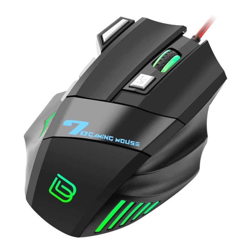 Chuột chơi game có dây có led TEKKIN B10 cực nhạy dành cho game thủ Chuột chơi game có dây có led TEKKIN B10 cực nhạy dành cho game thủ DRU - Hàng Chính Hãng