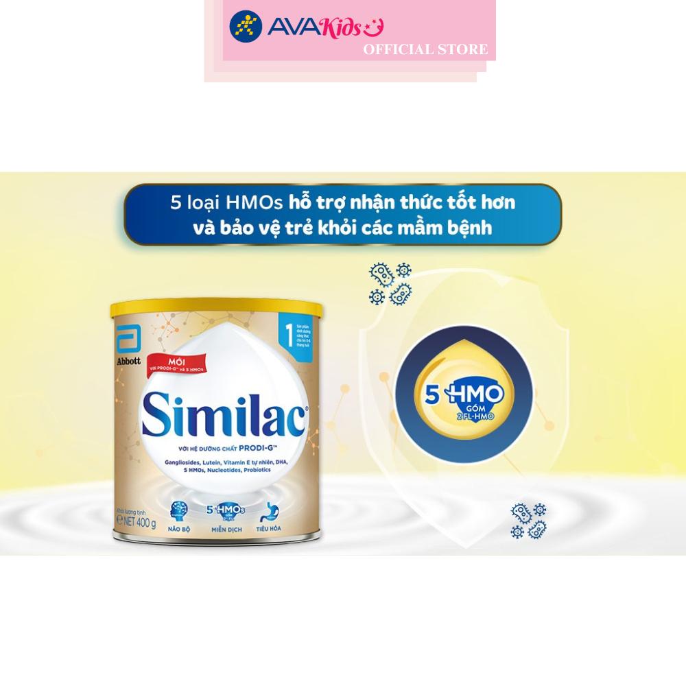 Sữa bột Similac 5G số 1 400g (0 - 6 tháng)