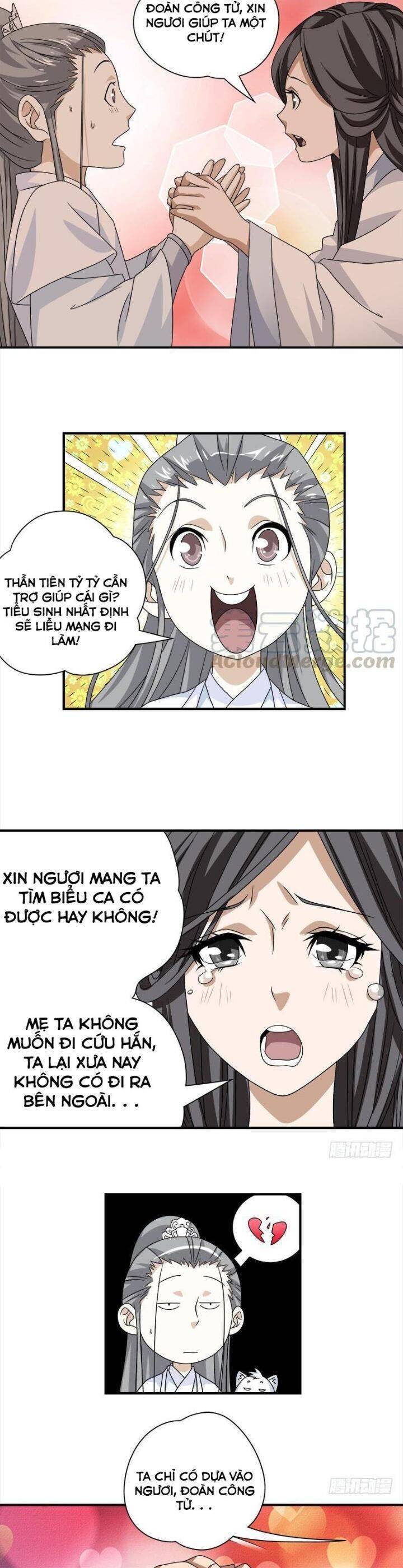 thiên long bát bộ webtoon chapter 72 11