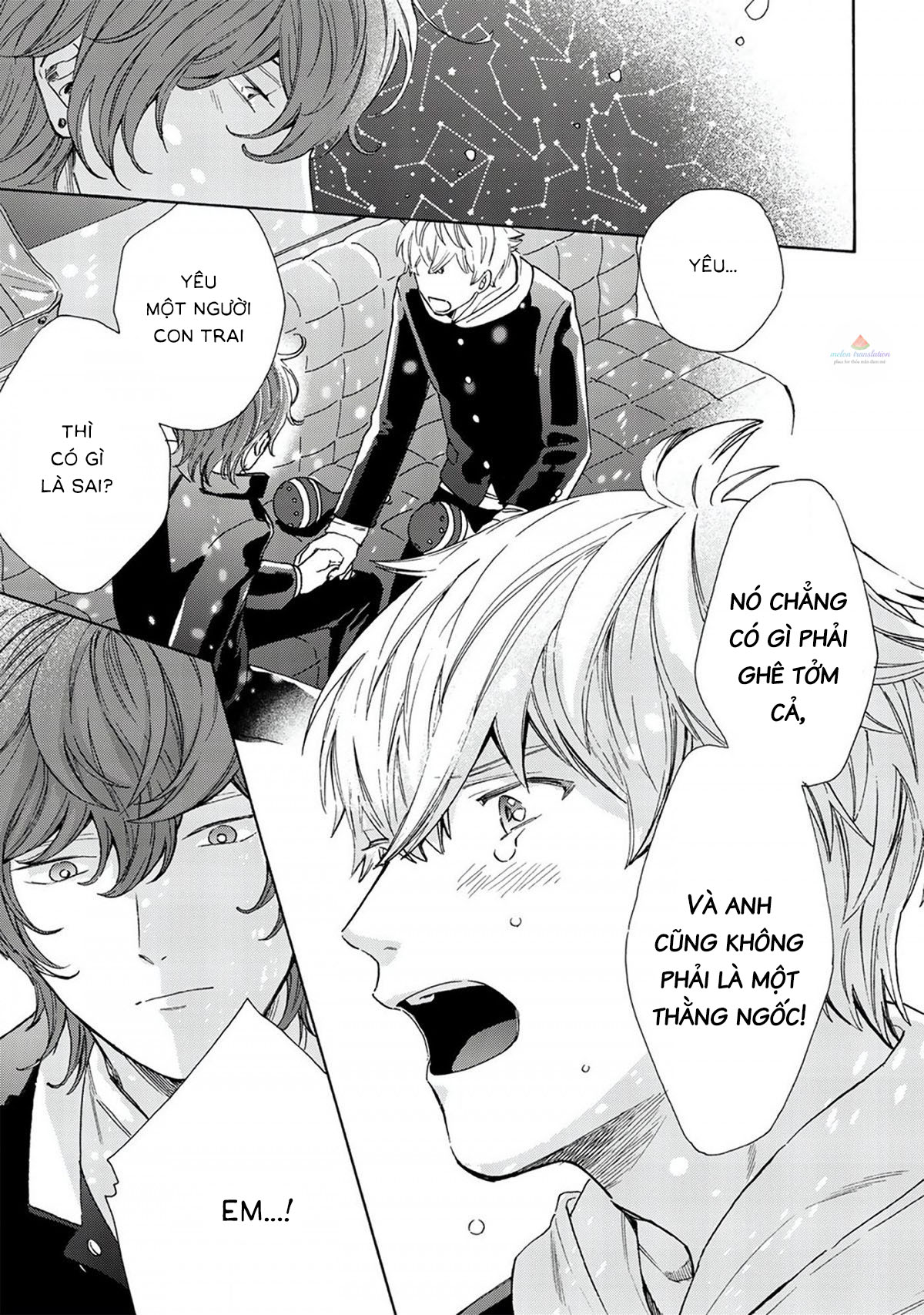 ngôi sao hạng nhất được vẽ bằng nụ hôn chapter 3 33