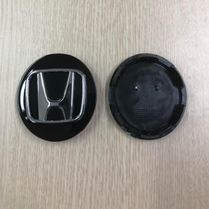 Logo chụp mâm bánh xe ô tô Honda đường kính 69mm HD69