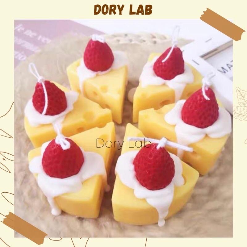 Combo Tự Làm Nến Thơm Tại Nhà Miếng Phô Mai Phủ Topping - Dory Lab