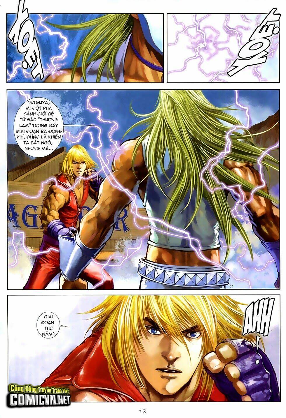 ba động quyền z hadouken zero chapter 3 13