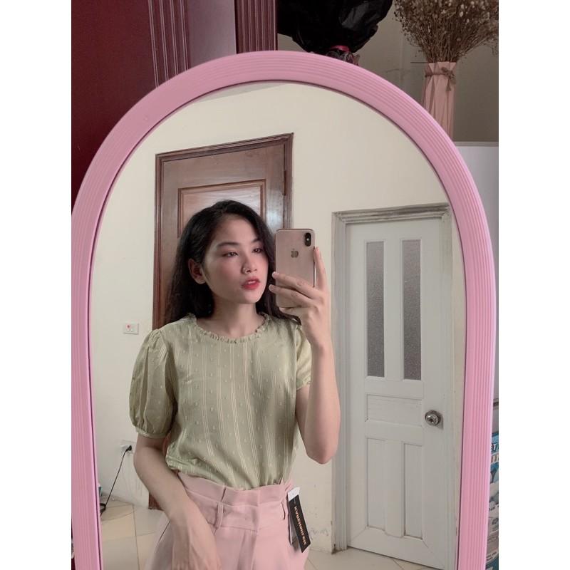 Áo sơ mi hạt gạo