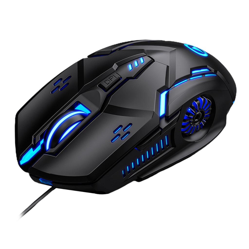 Gaming Mouse Wired,with 6D Programmable Buttons, RGB Lights Perfect for Gaming Computer Mouse for PC, Laptop, Computers