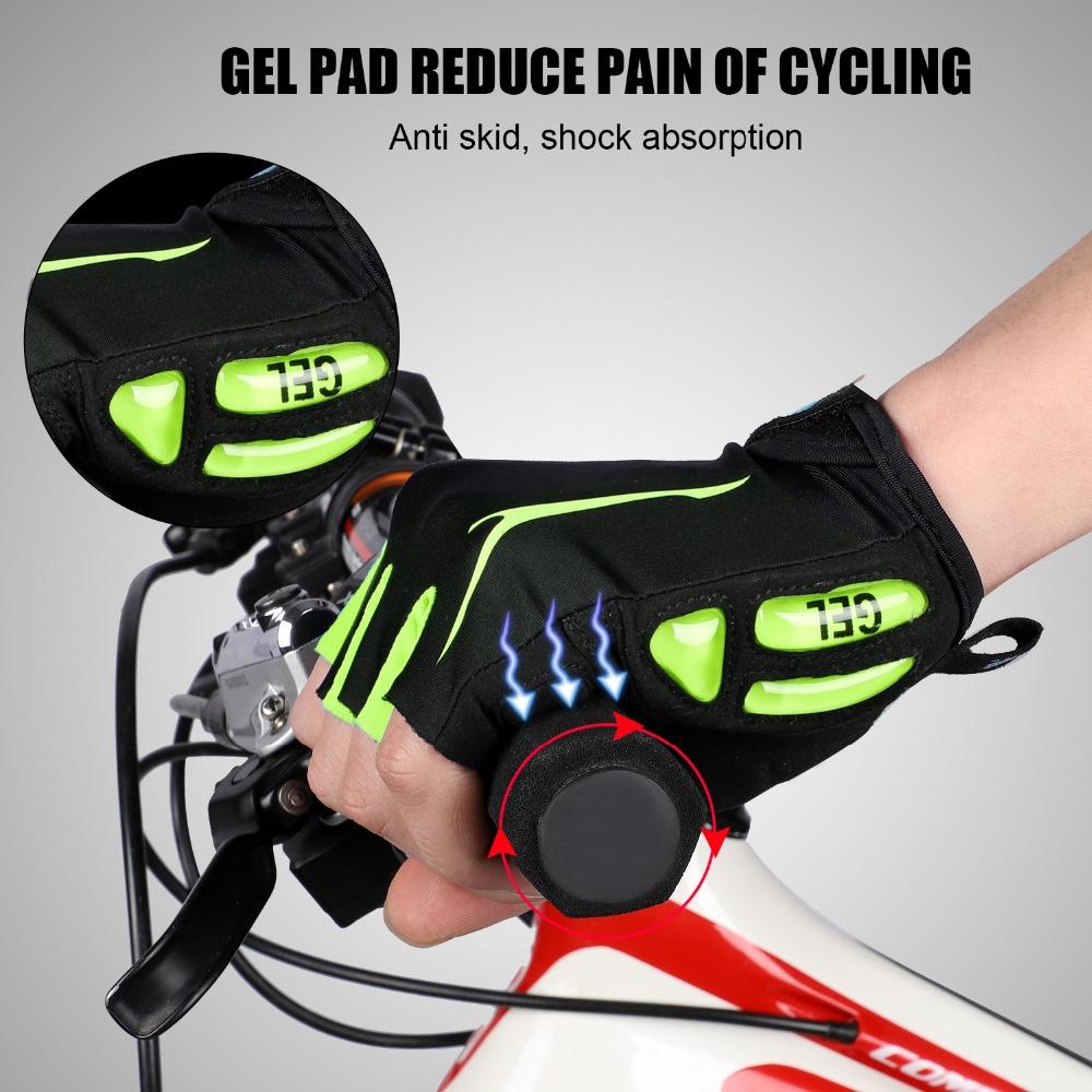 Tây Đạp Xe Găng Tay Xe Đạp Ngón Thể Thao Mùa Hè Chống Sốc Nam Nữ Của Xe Đạp Găng Tay GEL Xe Đạp MTB Găng Tay Ciclismo