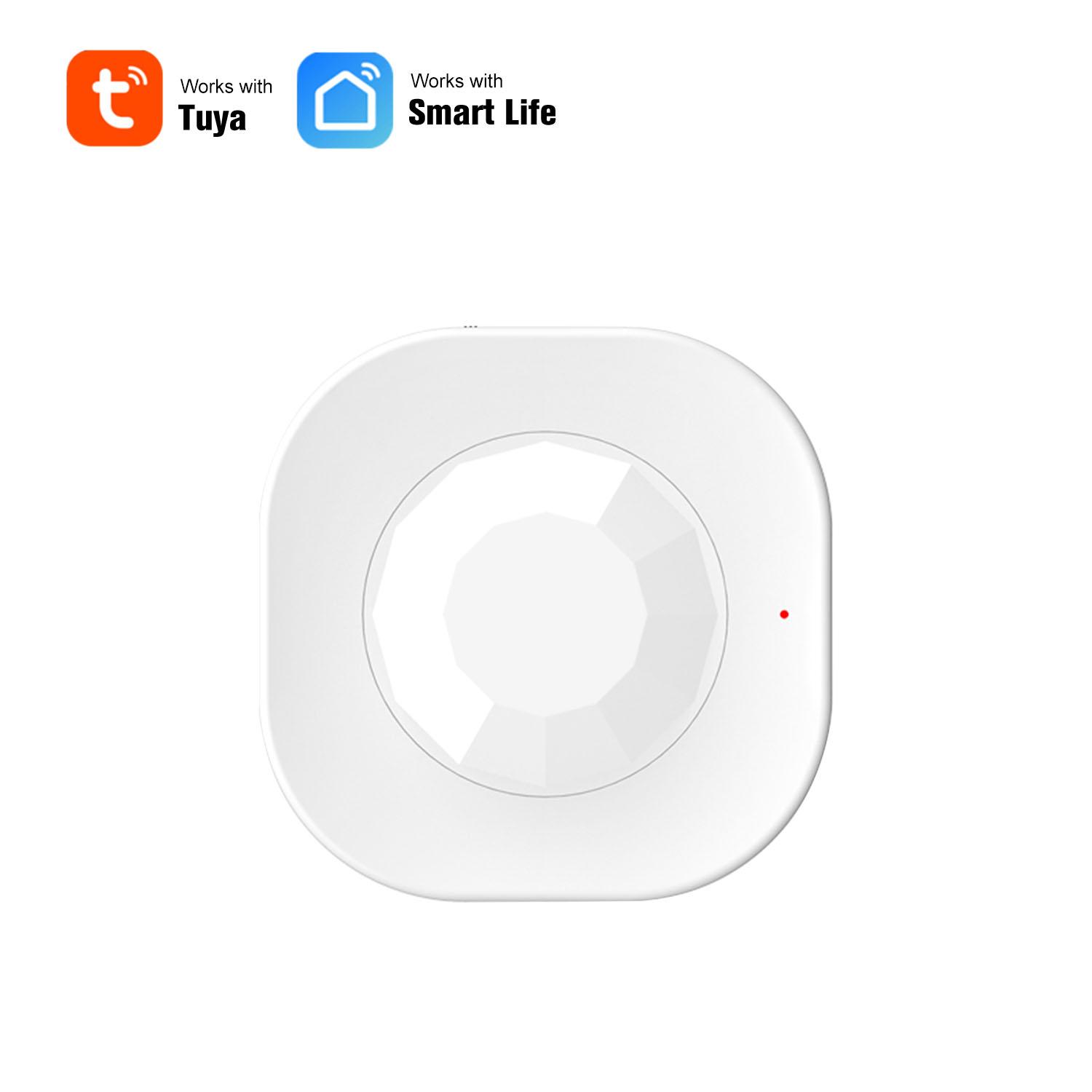 WIFI PIR Motion Sensor Wireless Passive Infrared Detector Security Burglar Alarm Sensor Tuya Smart APP Control Smart Home