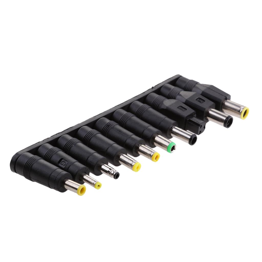 DC Power 5.5*2.1mm Jack To 10 Plug Adapter For Notebook