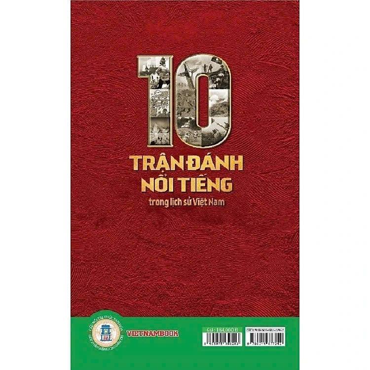 Sách - 10 Trận Đánh Nổi Tiếng Trong Lịch Sử Việt Nam - Đại Tá Đặng Việt Thủy - VIETNAMBOOK