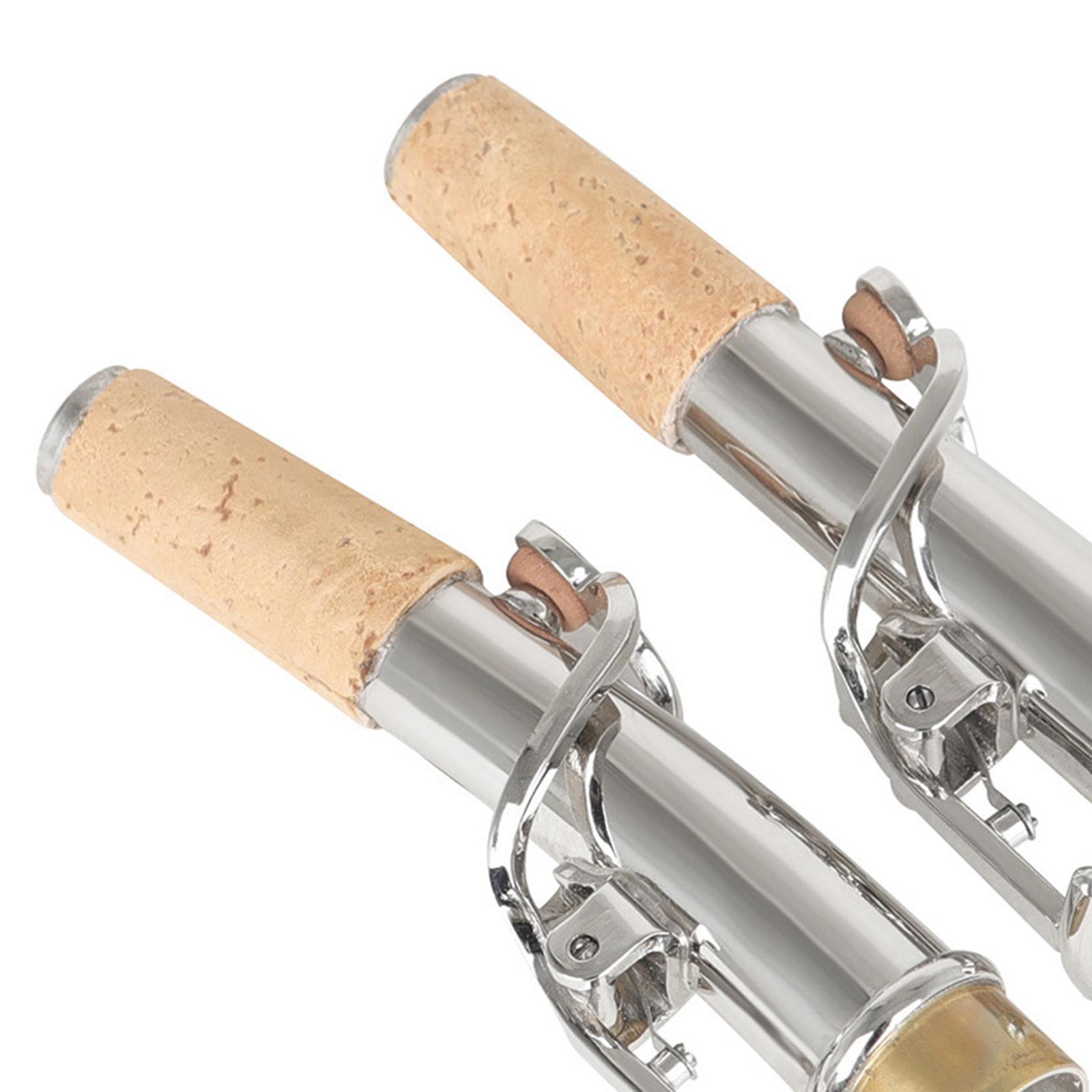 2x Saxophone Neck Elbow Bend Neck Replacement Straight Neck Sturdy for Parts