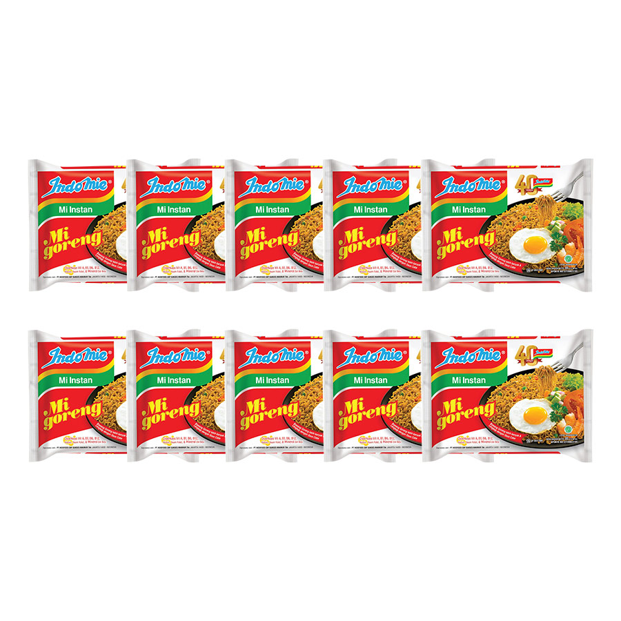 Thùng 40 Gói Mì Xào Khô Indomie Vị đặc biệt - Mi Goreng Fried Noodle