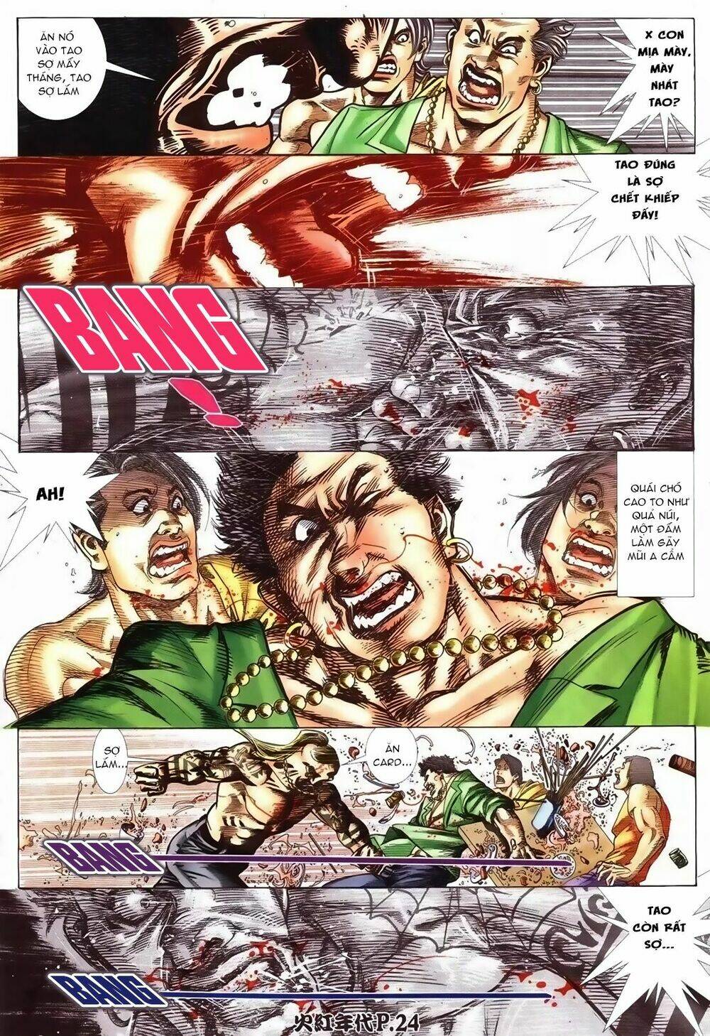 hỏa hồng niên đại hắc cốt đường chapter 93 23