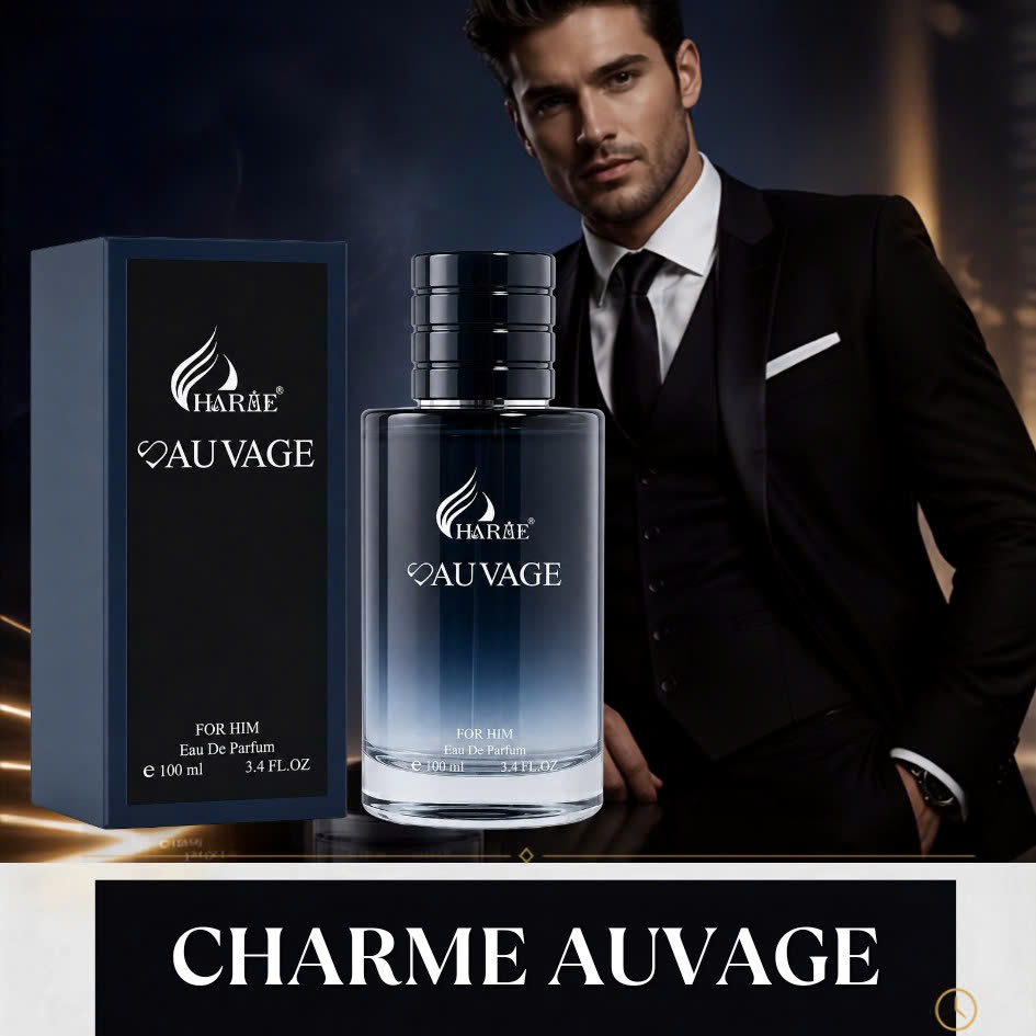 [TẶNG BẠN TRAI] Nước Hoa Nam Charme Auvage 100ml Chính Hãng – Phiên Bản Mới – Nam Tính, Lịch Lãm