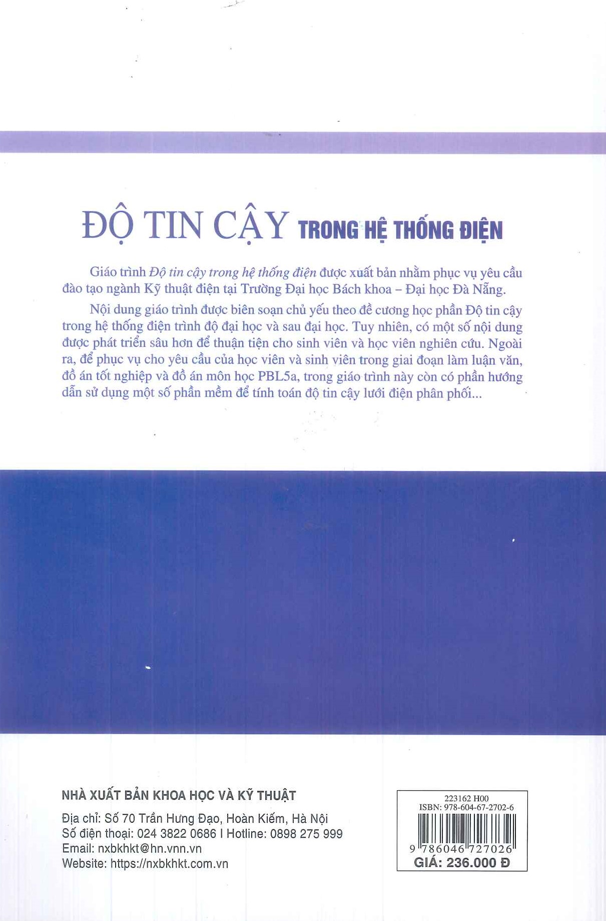 Độ Tin Cậy Trong Hệ Thống Điện