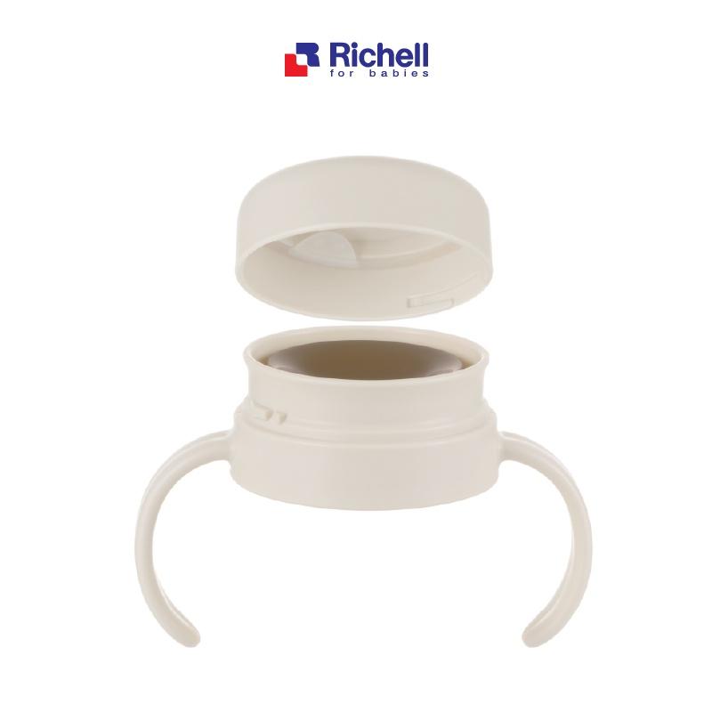 Nắp bình tập uống trực tiếp 360° TLI Richell Nhật Bản - bước 3 | Baby