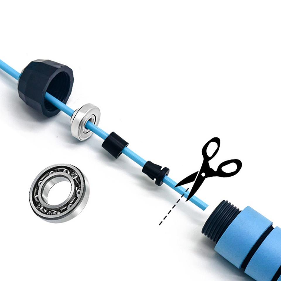 Dây nhảy thể thao bằng PVC di động tiện dụng cho nam và nữ