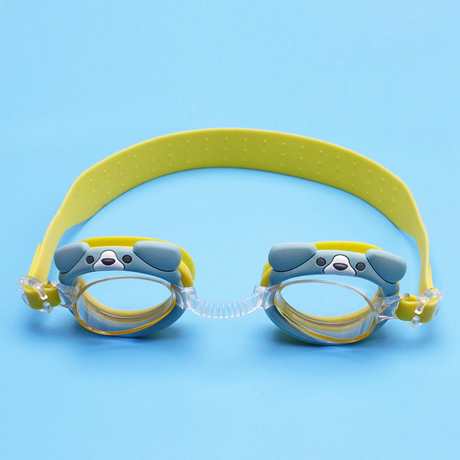 Carton Swimming Goggles, Swimming Glasses Eyewear Water Pool Goggles Fashion Swim Goggles for Kids Swim Glasses for Teens Age 2-12 Boys Girls