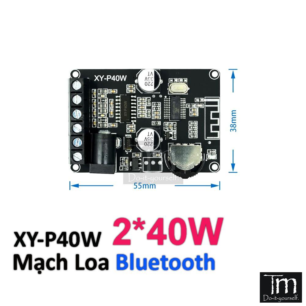 Mạch Khuếch Đại Âm Thanh Bluetooth XY-P40W