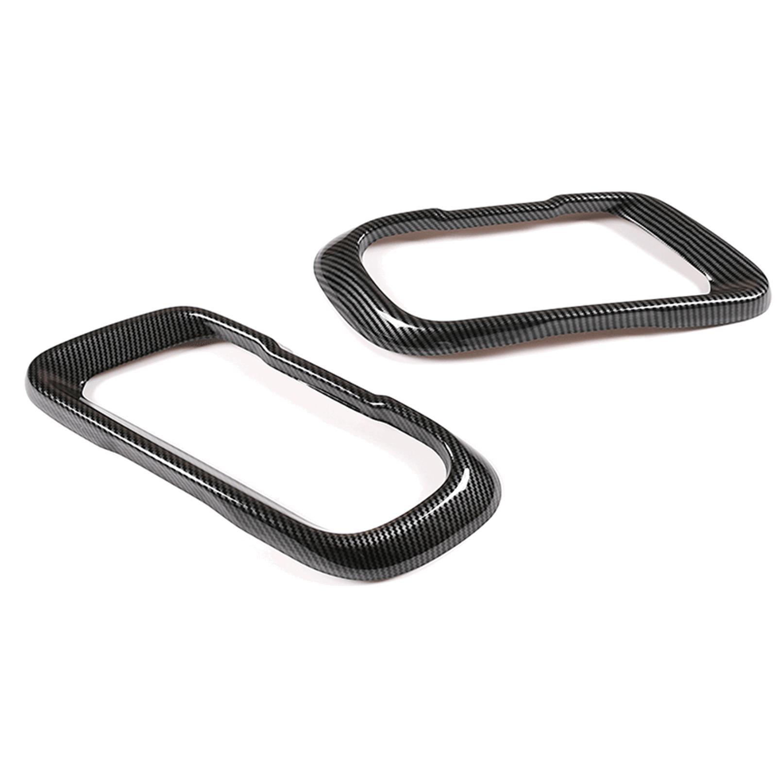 Exhaust Covers Stickers Auto Accessories Tail Throat Decorative Frame for BMW