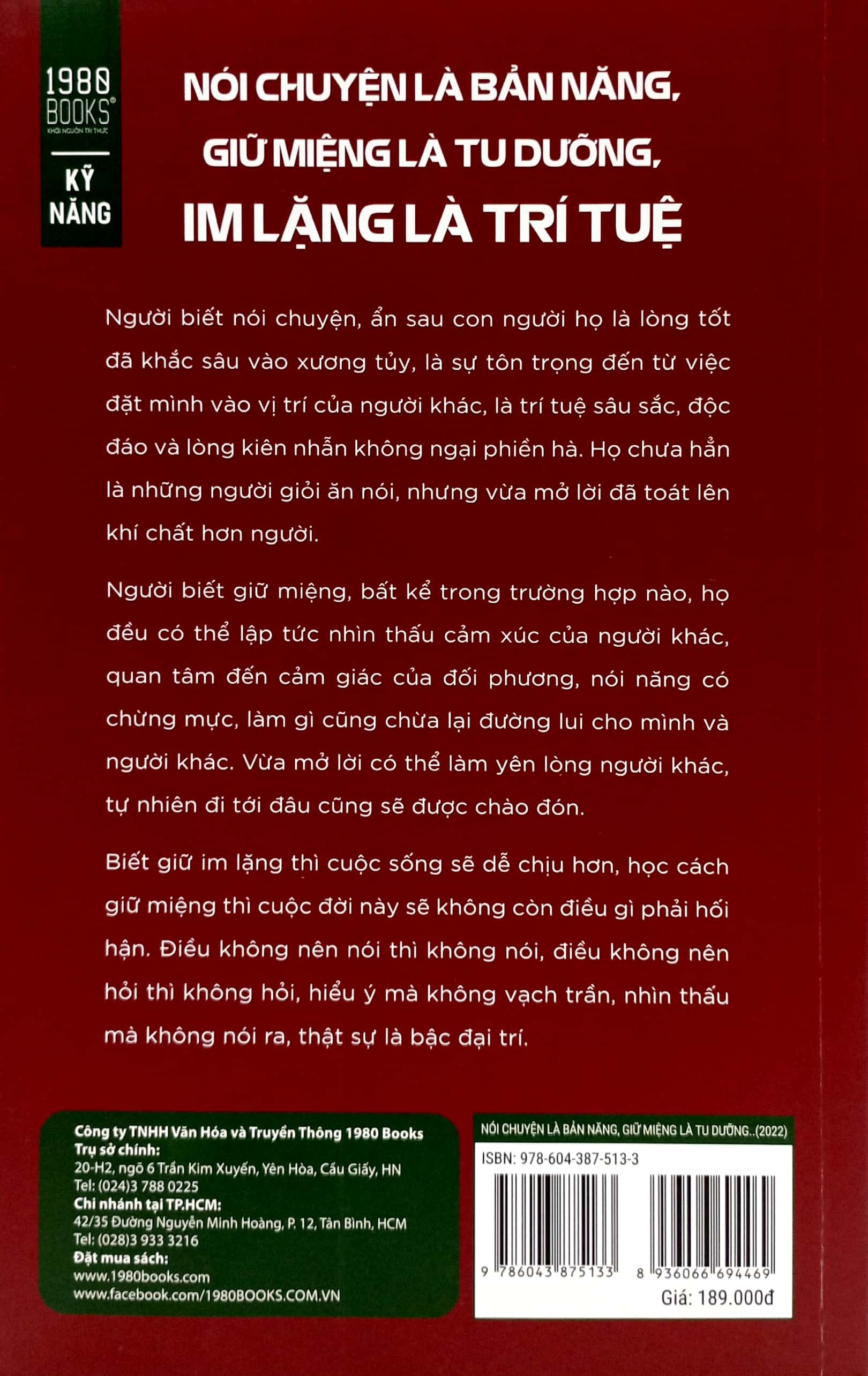 Nói Chuyện Là Bản Năng, Giữ Miệng Là Tu Dưỡng, Im Lặng Là Trí Tuệ