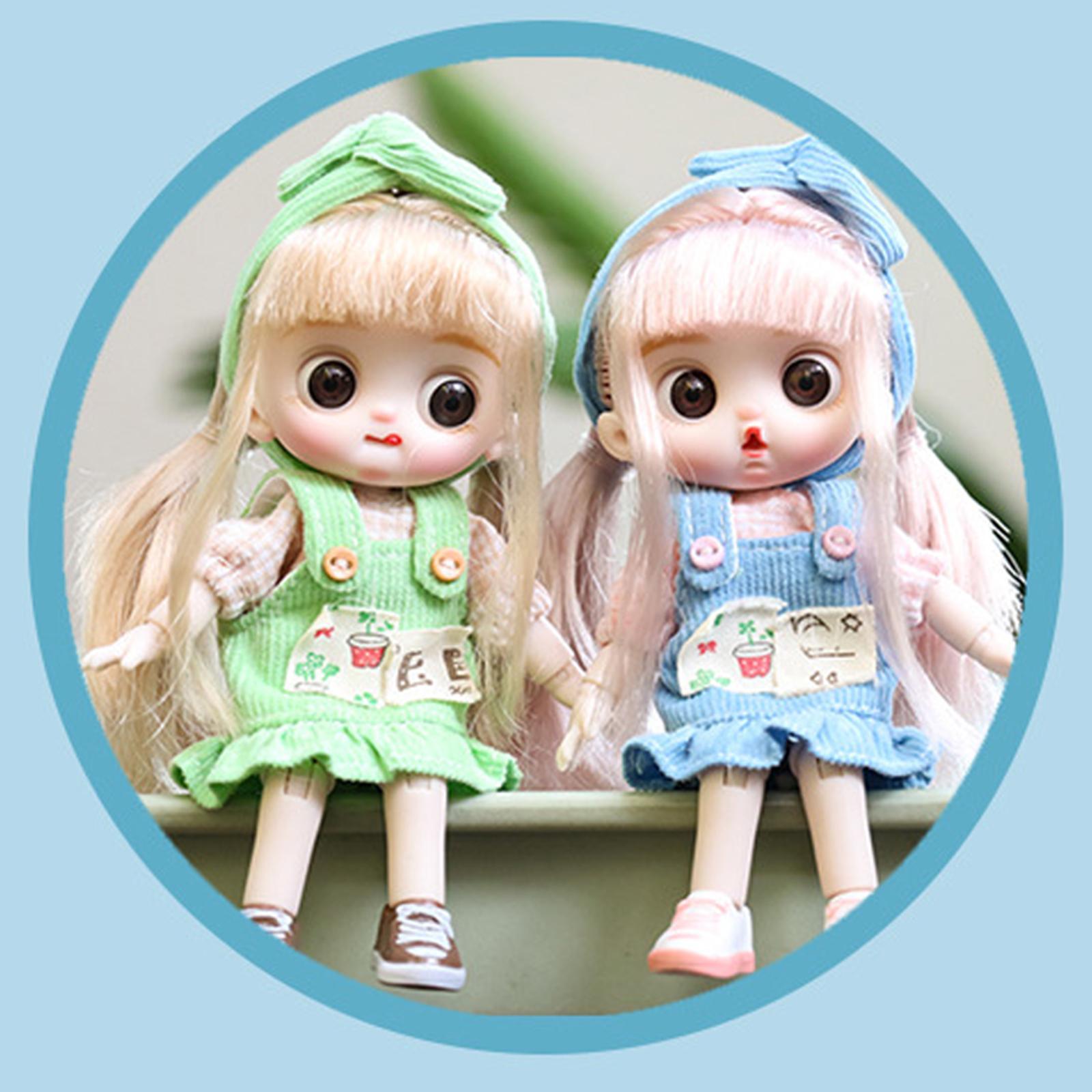 Jointed Girl doll DIY Doll Doll 12 Joints Flexible Ball Jointed Doll for Role Play Party Toy