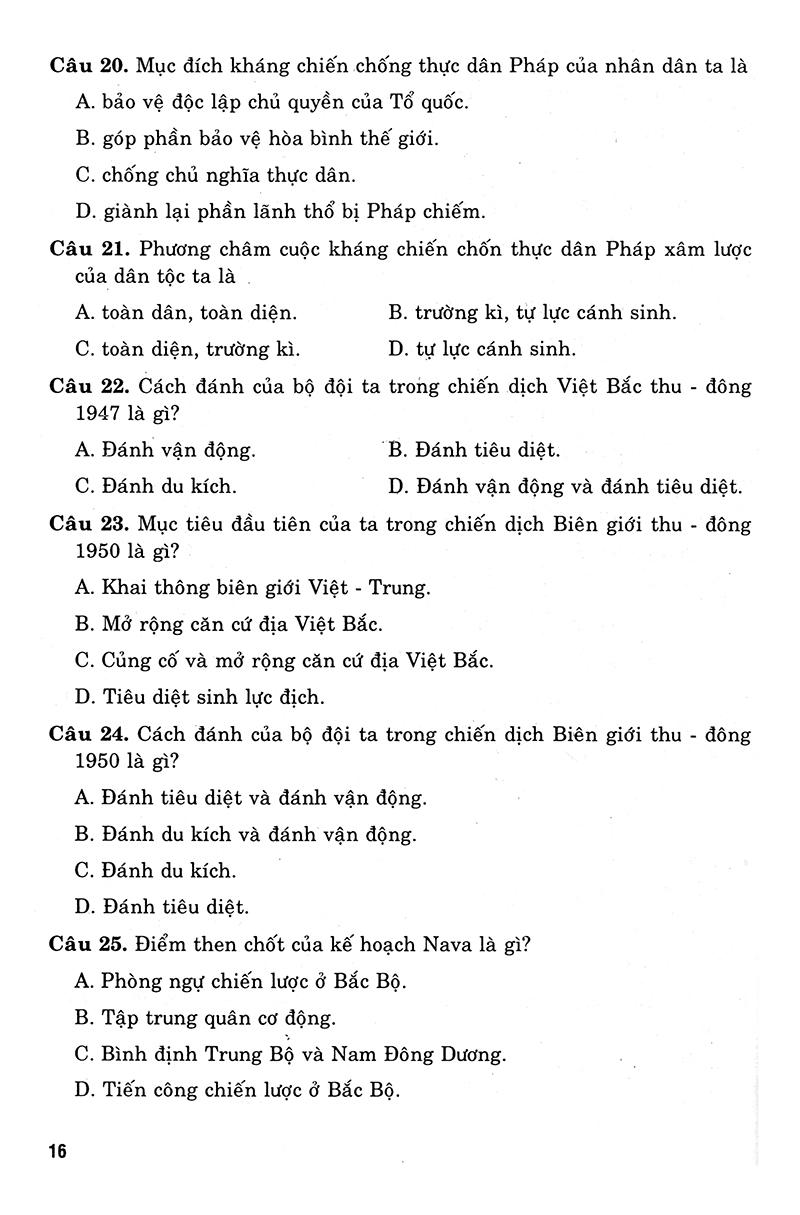 Sách 36 Bộ Đề Trắc Nghiệm Ôn Thi Trung Học Phổ Thông Quốc Gia 2019 - Khoa Học Xã Hội