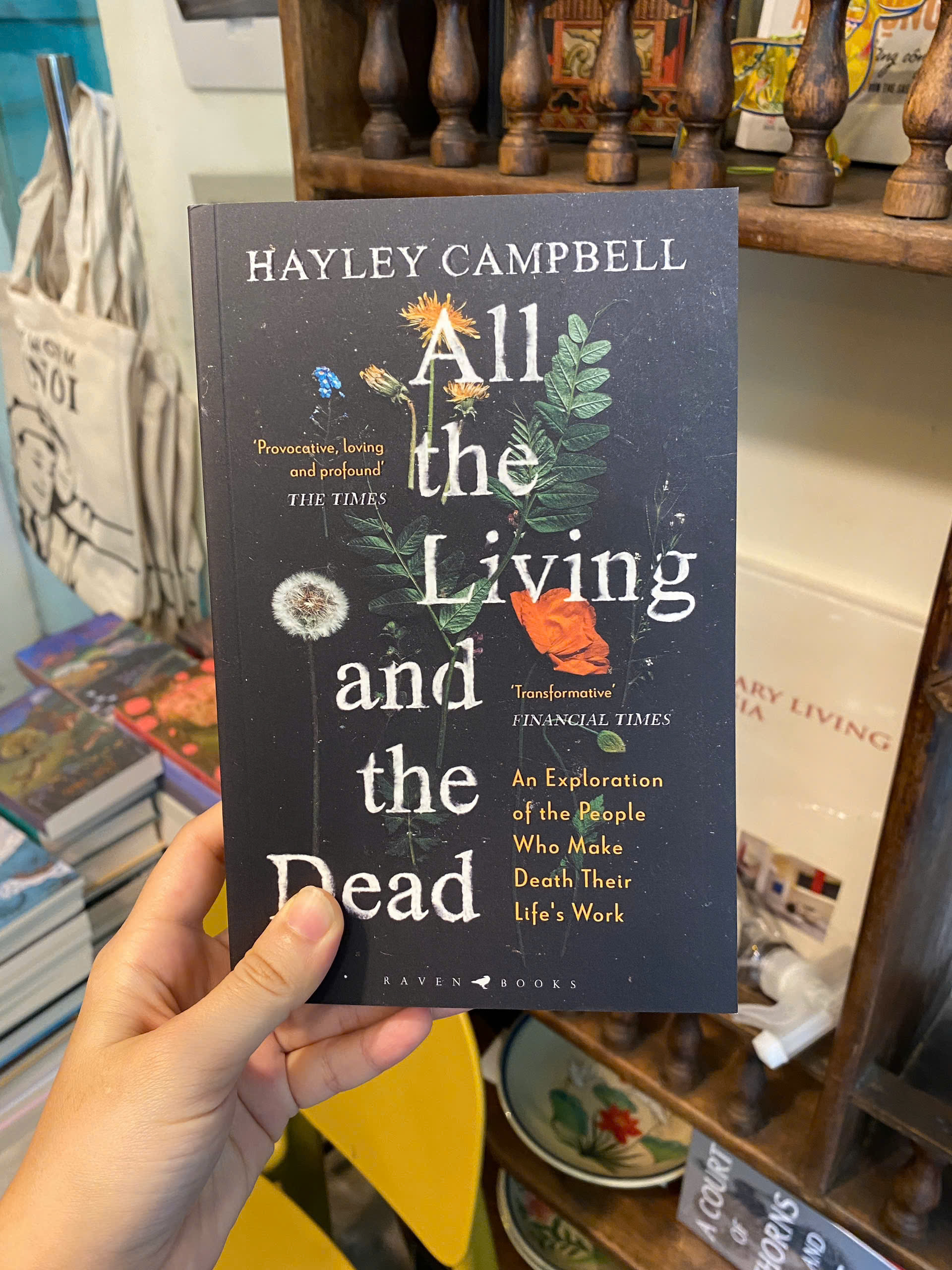Sách - All the Living and the Dead by Hayley Campbell | English Science Book - Sách ngoại văn