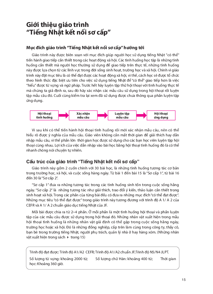 Tiếng Nhật Giao Tiếp Cơ Bản - Tsunagu Nihongo Tiếng Nhật Kết Nối Sơ Cấp 2 - Tsuji Azuko, Ozama Ai, Katsura Miho