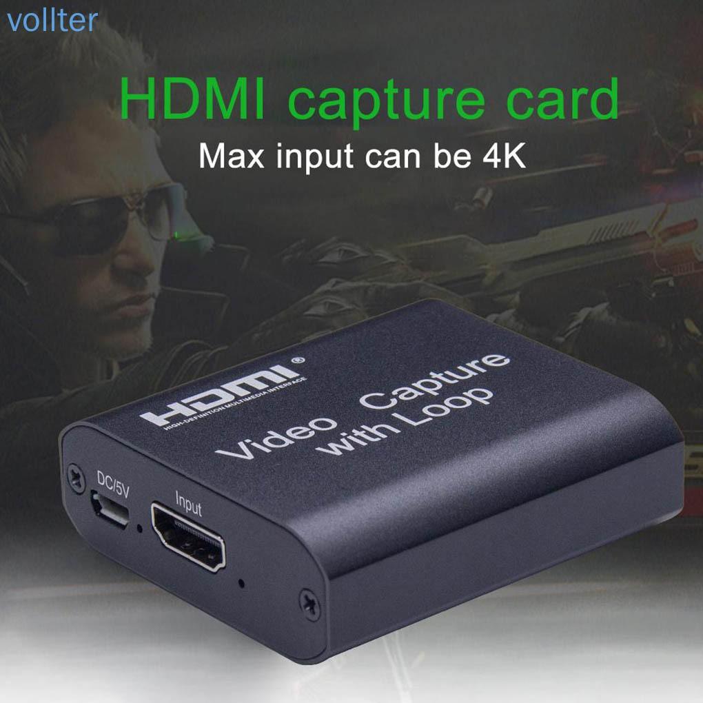Thiết Bị Thẻ Ghi Hình Video HD USB 2.0 Dùng Phát Trực Tiếp